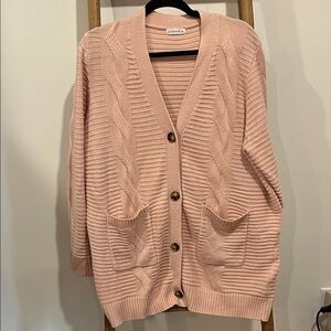 Osaka’s a Soft Pink Cardigan